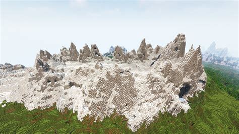 minecraft mountain biome